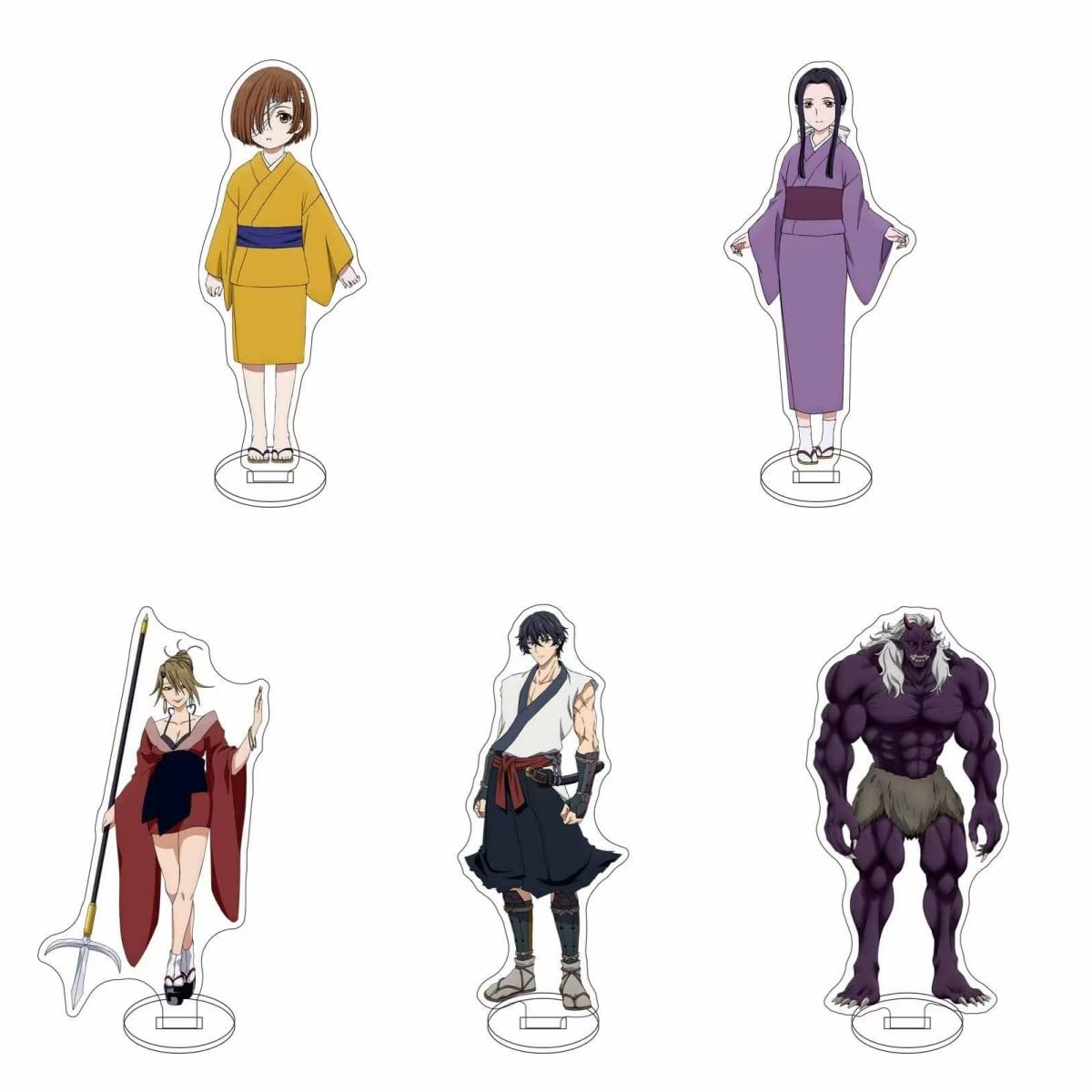 Amazon.co.jp: アクリルスタンド 鬼人幻燈抄 アニメグッズ 札を立てる